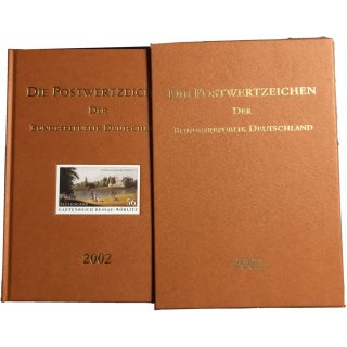 Bund 2002, Mich.-Nr.:  Jahrbuch Komplett  LEER  mit Schwarzdruck und Hologramm