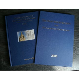 Bund 2005, Mich.-Nr.:  Jahrbuch Komplett  LEER  mit Schwarzdruck und Hologramm