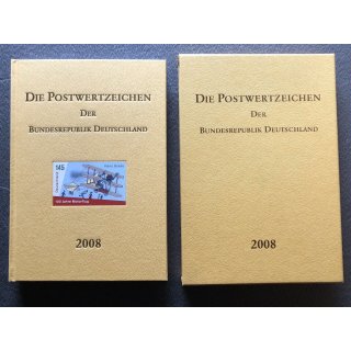 Bund 2008, Mich.-Nr.:  Jahrbuch Komplett  LEER  mit Schwarzdruck und Hologramm