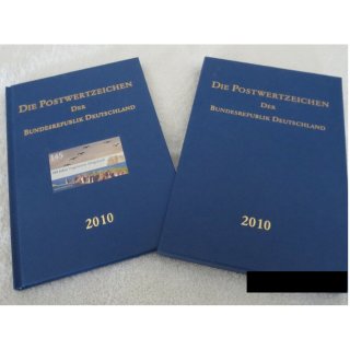 Bund 2010, Mich.-Nr.:  Jahrbuch Komplett  LEER  mit Schwarzdruck und Hologramm