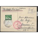 DR Zeppelinpost 1938 Mi. Einzelfrankatur 670...