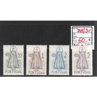 Portugal 1950, Mich.-Nr.: 748-51 **