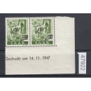 Saarland 1947 Mi. Nr. 234 II Br **   (Druckdatum)