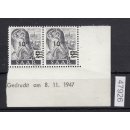 Saarland 1947 Mi. Nr. 226 II Br **   (Druckdatum)