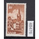 Saarland 1950 Mi. Nr. 296 I **  Plattenfehler I