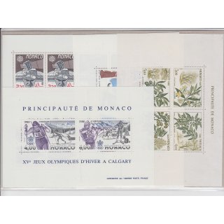Monaco 1988, Mich.-Nr.: Postfrisch