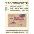 DDR 1950, Mich.-Nr.: 250  Mef  Ersttag gelaufen  auf...