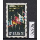 Saarland 1955 Mi. Nr. 359 I gestempelt   Plattenfehler...