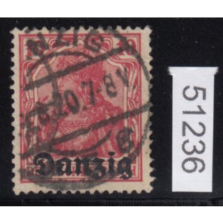 Danzig 1920 Mi.  Nr. 2 a  gestempelt  geprüft  Mi. 150,00