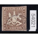 AD Württemberg 1859, Mich.-Nr.: 11 a  gestempelt  geprüft