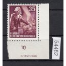 DDR 1953, Mich.-Nr.: 350 Y I ** DV  Eckrand Druckvermerk
