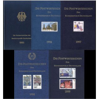 Bund 1995-2000, Mich.-Nr.:  Jahrbuch Komplett