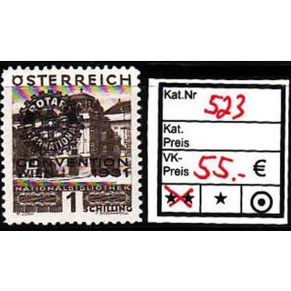 Österreich 1931, Mich.-Nr.: 523 **