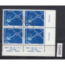 Schweiz 1952 : Mi.-Nr.:569  gestempelt  Eckrand 4er-Block