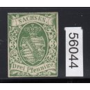 AD Sachsen 1851, Mich.-Nr.: 2 II a *  geprüft