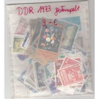 DDR 1973, Mich.-Nr.: Komplett  gestempelt