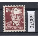DDR 1952, Mich.-Nr.: 341 va XII gestempelt  geprüft...