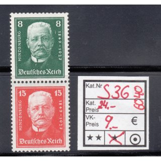 DR 1927 (MH 24), Mich.-Nr.: S 36 *