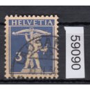 Schweiz 1924 : Mi.-Nr.:199 z gestempelt geriffeltes gummi