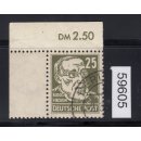 DDR 1952, Mich.-Nr.: 334 z  XI gestempelt  geprüft