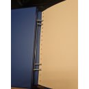 KABE Druckmechanikbinder + Kassette  DB 1000  Aufschrift UN 1   Leer blau  Neuwertig !
