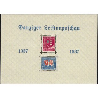 Danzig 1937 Mi.Nr. Block 3 **