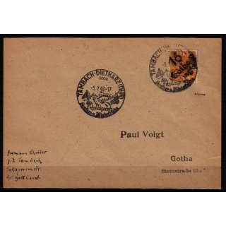 Bezirk 16 nr. 049d Gotha Brief