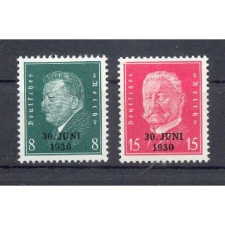 DR 1930, Mich.-Nr.: 444+45 **